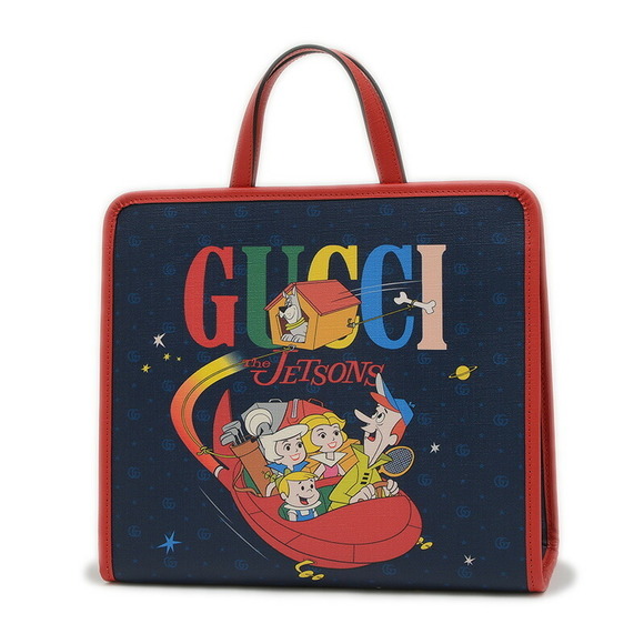 Gucci Tote Jetsons Blue Navy Bag - Picture 1 of 6